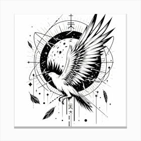 Eagle Tattoo 1 Canvas Print