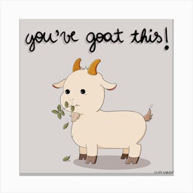 You've Goat This Stampe su tela