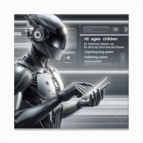 Cyborg 27 Canvas Print