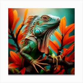 Iguana Canvas Print