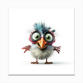 Angry Bird Canvas Print