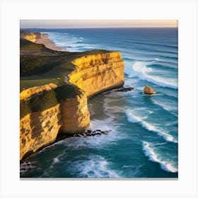 Southern Australia Cliffs 4 Canvas Print