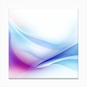 Abstract Blue And Purple Background Canvas Print