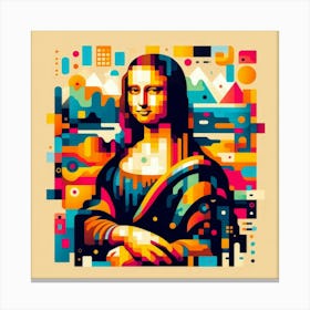 Mona Lisa 2 Canvas Print