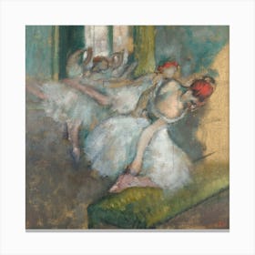 Ballet Dancers, Hilaire-Germain-Edgar Degas Canvas Print
