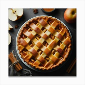 Apple Pie 6 Canvas Print