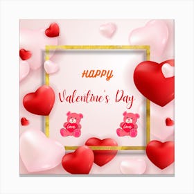 Valentine'S Day Canvas Print