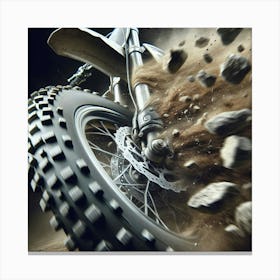 Dirt Bike Racing 1 Canvas Print