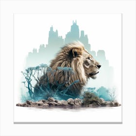 Lion King Canvas Print