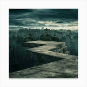 Stairway To Nowhere Canvas Print