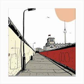 Berlin Wall 1 Canvas Print