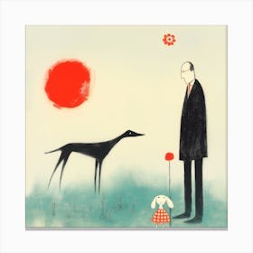 Dogs And Their People XXIX Canvas Print