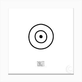 Target (Feels) Canvas Print