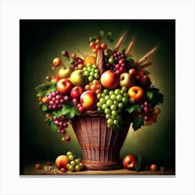 Fruit Basket 9 Stampe su tela