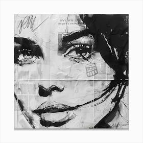 Elle a les yeux REVOLVER Mr John Rozenblum Canvas Print