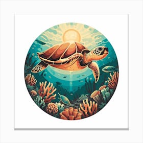 Sea Turtle Canvas Print