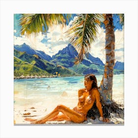 Bora Bora Vacations - Tropical Places Canvas Print