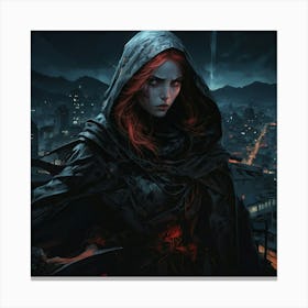 Dark Elf Canvas Print