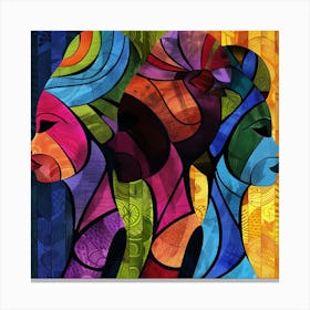 Three African Women 43 Canvas Print