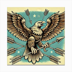 Tattoo Eagle 3 Canvas Print