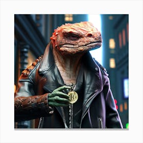 Reptile Canvas Print