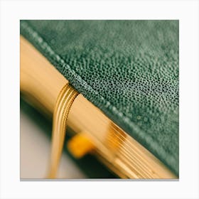 Close Up Of A Bible Canvas Print