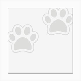 Dog Paws Set Of 2 Canvas Print