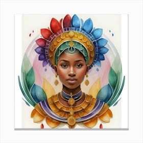 African Woman 1 Canvas Print