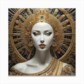 Golden Goddess 4 Canvas Print