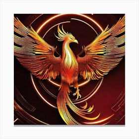 Phoenix 128 Canvas Print