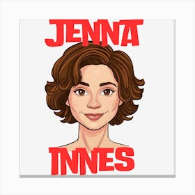 Jenna Innes inspiration Canvas Print