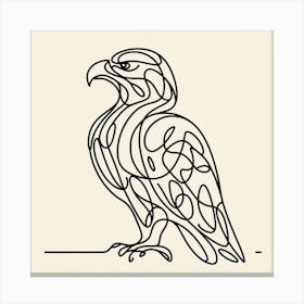 Eagle Picasso style 1 Canvas Print