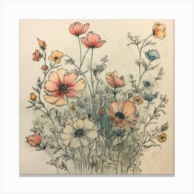 Wildflowers Canvas Print