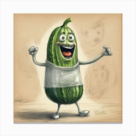 Pickle 5 Canvas Print