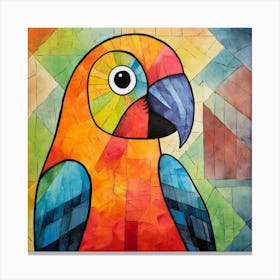 Colorful Parrot 5 Canvas Print