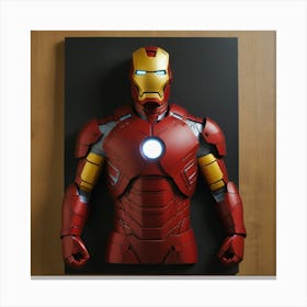 Iron Man Bust 1 Canvas Print