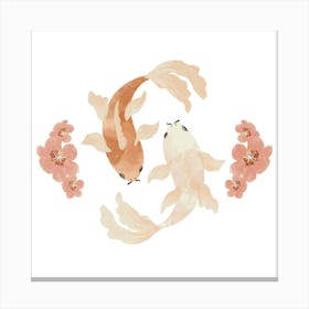 Koi Fish Canvas Print