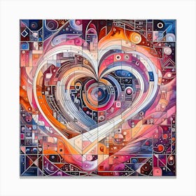 Heart Of The Universe Canvas Print