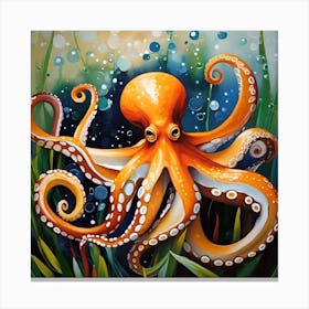 Octopus Canvas Print