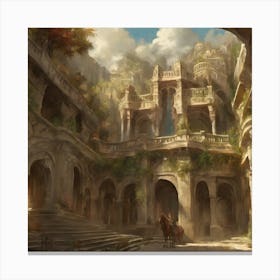 Fantasy Painting 19 Canvas Print