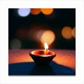 Diyo Light on Tihar Canvas Print