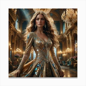 Beauty And The Beast Canvas Print