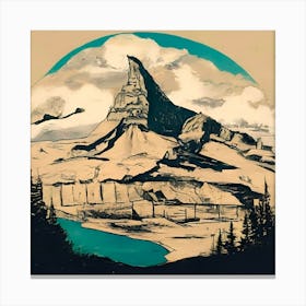 Elk Mountain Canvas Print