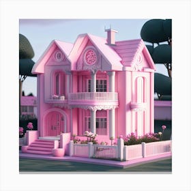 Barbie Dream House (56) Canvas Print