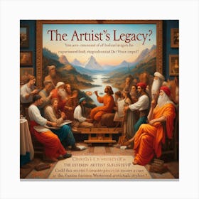 Artist'S Legacy? Canvas Print