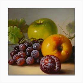 Fruit Stock Videos & Royalty-Free Footage 3 Canvas Print