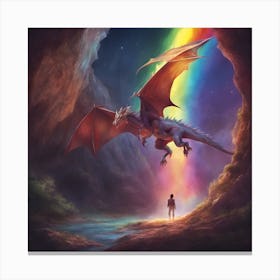 Huge dragon Canvas Print