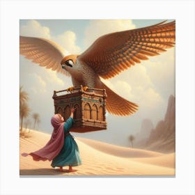 Egyptian Falcon Canvas Print