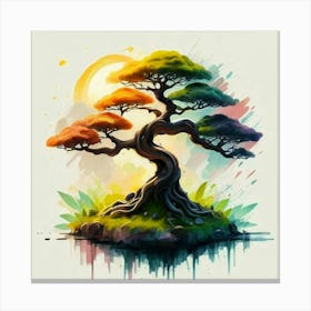 Bonsai Tree 4 Canvas Print