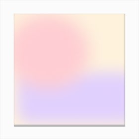 Blurred Square - Spring I Canvas Print